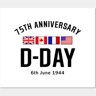 D-Day 75 Year Anniversary Posters and Art